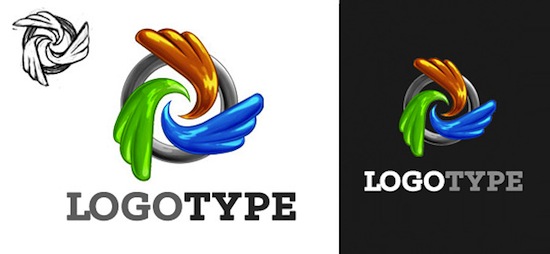 Abstract Logo Design Template