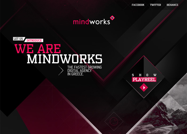 Mindworks digital agency #CSS3 #website #design