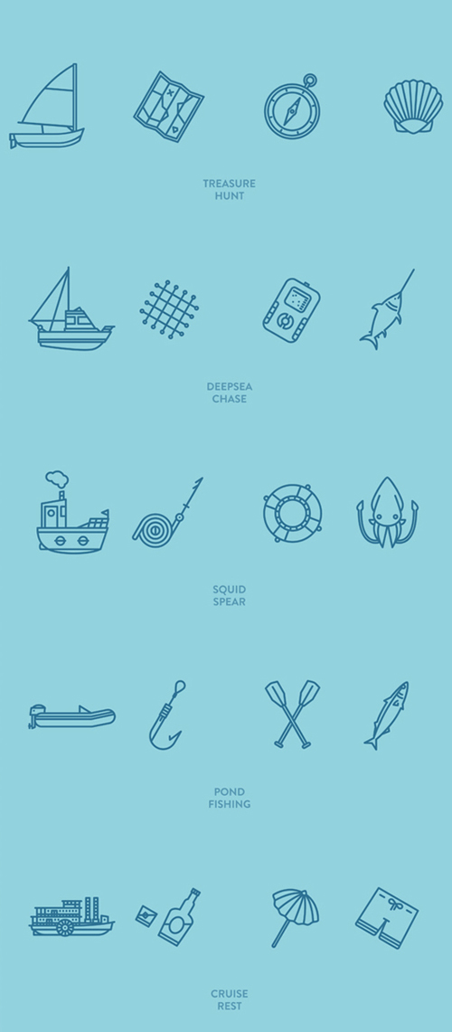 Ocean Packages - Free icon sets