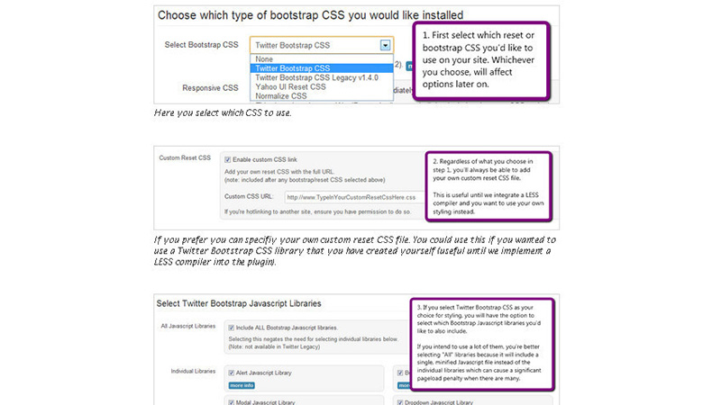 WordPress Twitter Bootstrap CSS