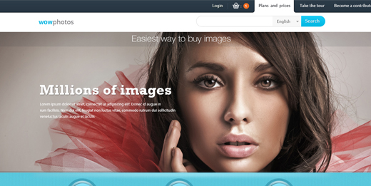 Sell Photos Online free high quality website photoshop templates