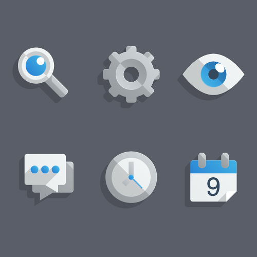 How to Create a Set of Flat Icons in Illustrator