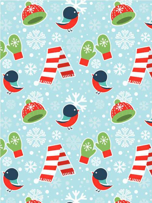 Create a Cute Winter Seamless Pattern in Adobe Illustrator