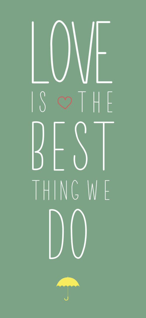 Love is the Best thing...