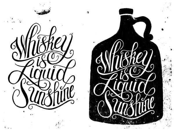 Whiskey is Liquid Sunshine by Nate Azark