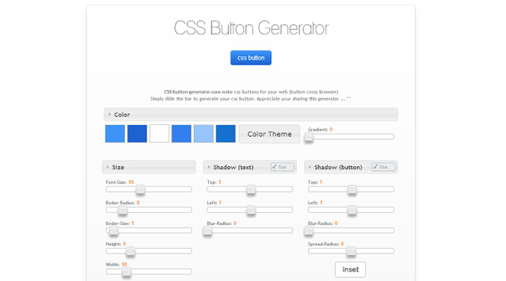 css button generator extension chrome free