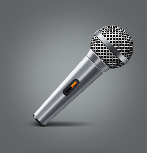 Create a Microphone in Adobe Photoshop & Illustrator