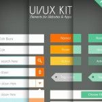 50 Free Flat UI Kits For User Interface Designers