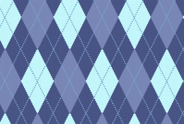 Create A Seamless Argyle Pattern With A Fabric Texture IDevie