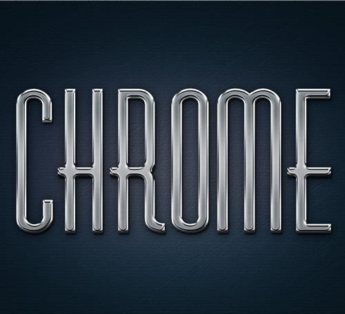 Free Metal Chrome Layer Styles