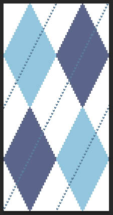 Tutorial Photoshop-Argyle Pattern