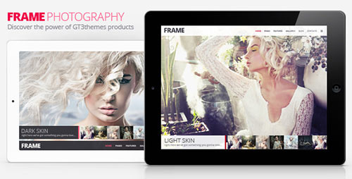 Frame Photography Responsive Website Template