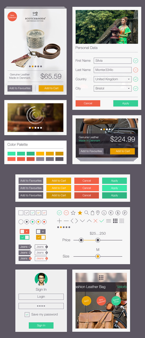 Online Store UI Kit