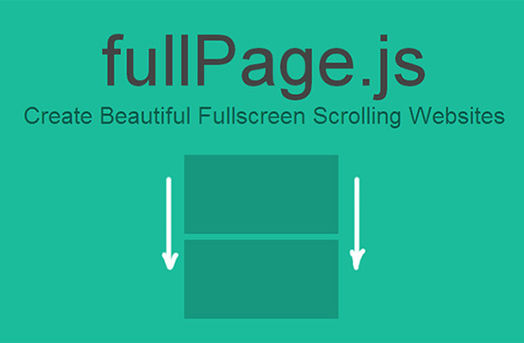 fullPage.js – Fullscreen scrolling pages