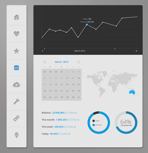 Admin Panel Template