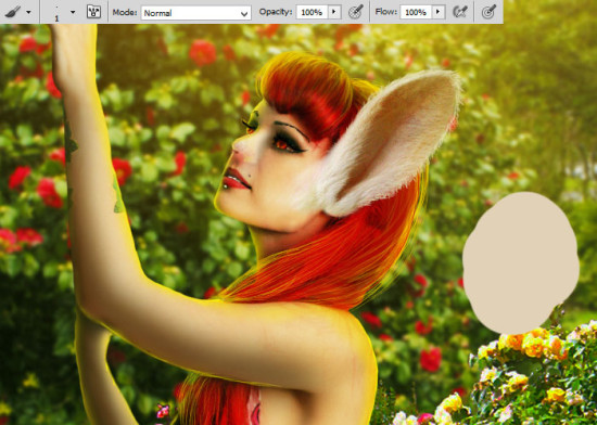 photo manip alice in wonderland 46 550x392 Create Photo Manipulation with Alice in Wonderland Theme in Photoshop