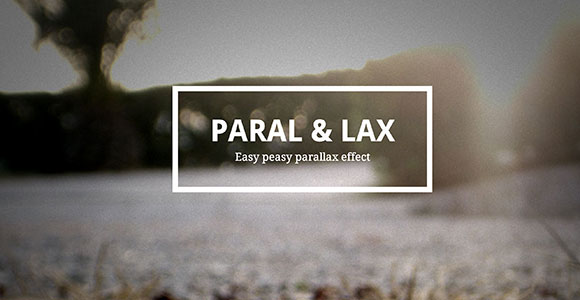 Paral & Lax – Easy parallax effect