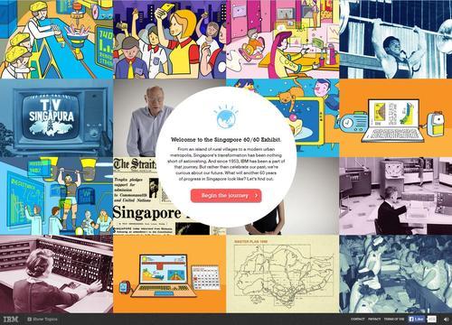 IBM Singapore 60/60 Exhibit