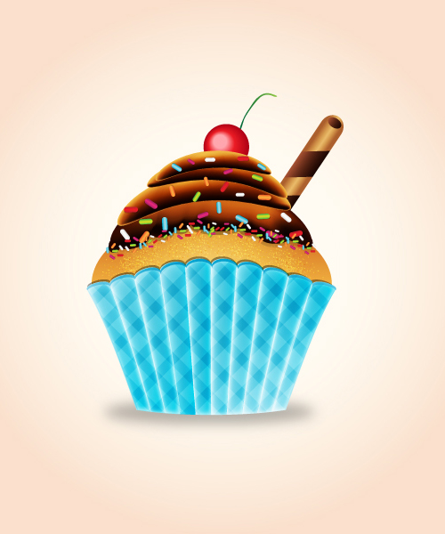 How to Create a Tasty Cupcake in Adobe Illustrator