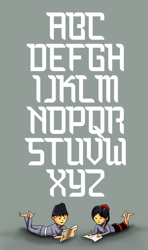 Bauchaomaicha Free Typeface
