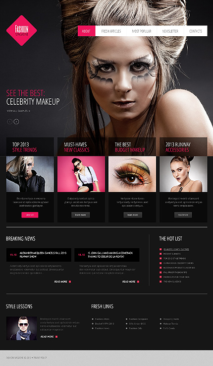 Bootstrap Responsive Joomla Template