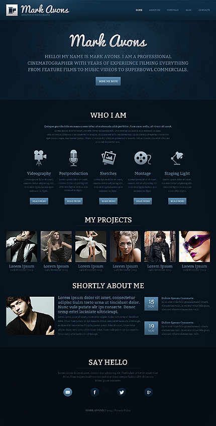 Bootstrap Responsive Joomla Template