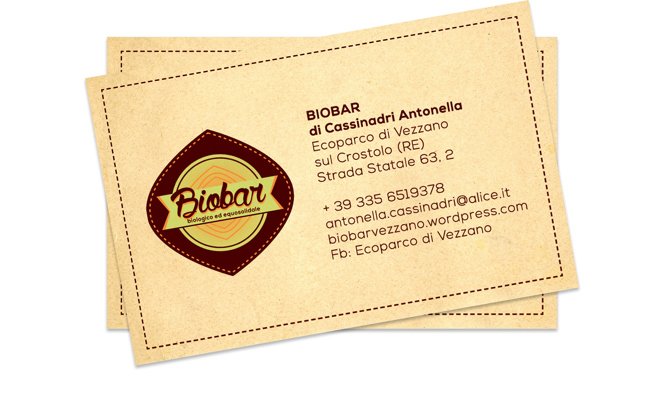 biobar print design branding business card design