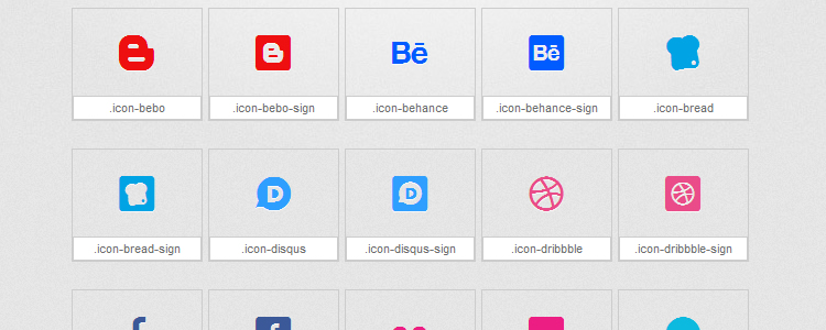 Mono Social is An Icon Font Based on the Mono Social Icon Set with 100 Icons