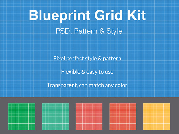 Blueprint grid kit