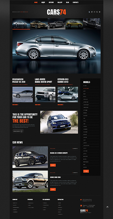 Bootstrap Responsive Joomla Template