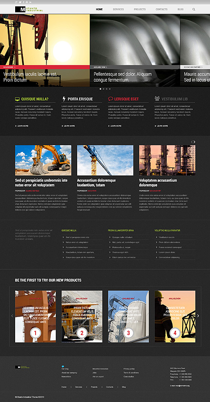 Bootstrap Responsive Joomla Template