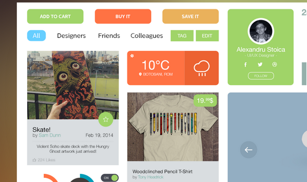 free ui kit psd march 2014 12