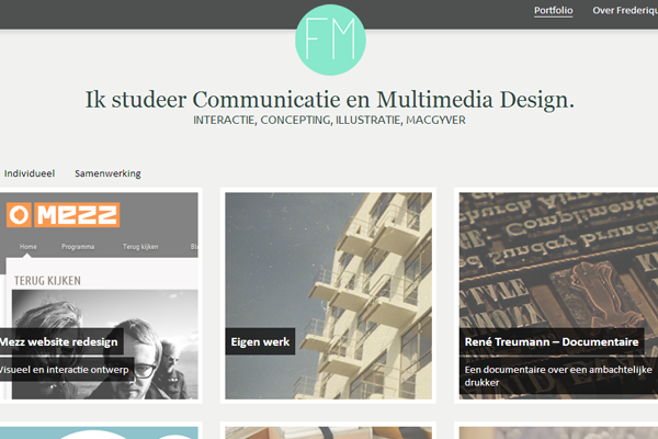 frederique matti portfolio netherlands website