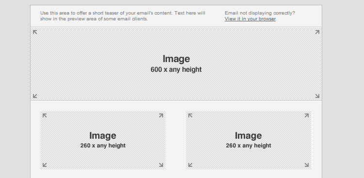 Responsive Email Blueprints from MailChimp template free barebones