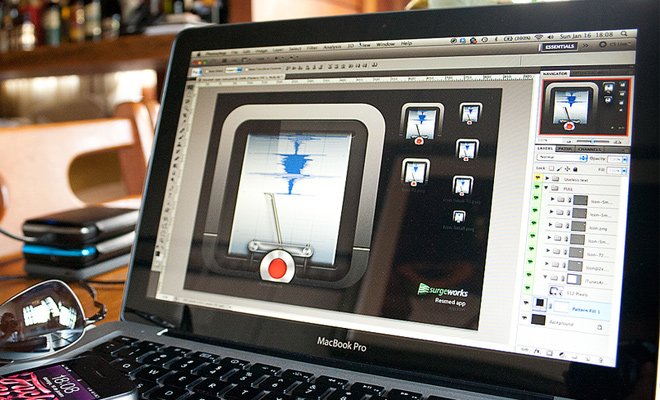 adobe photoshop icon design progress by ney ricardo