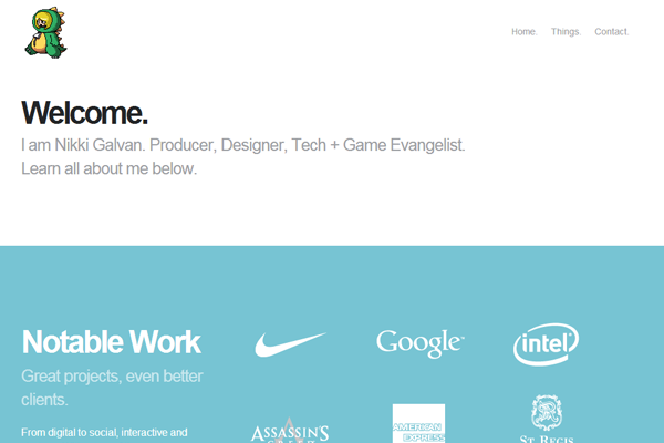 website designer portfolio nikki galvan