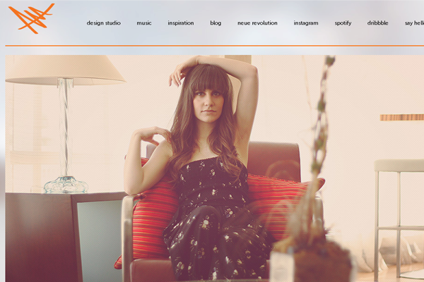 angel acevedo website portfolio design