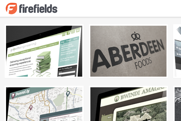 firefields rob sutcliffe website portfolio