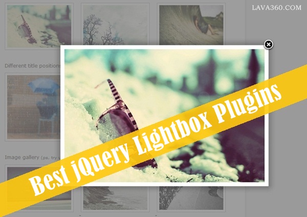 Best jQuery Lightbox Plugins1.1