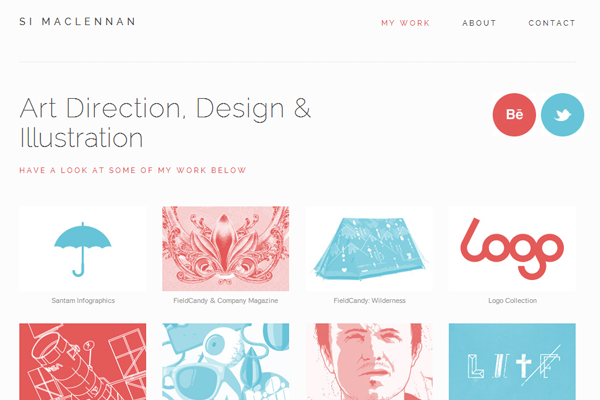 examples of graphic design portfolio websites