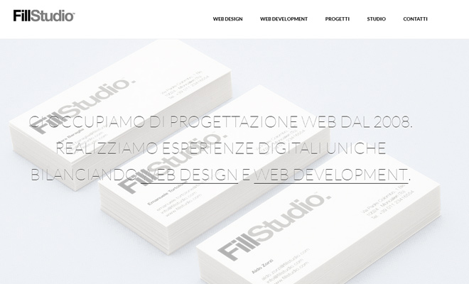 fill studio clean simple responsive website portfolio