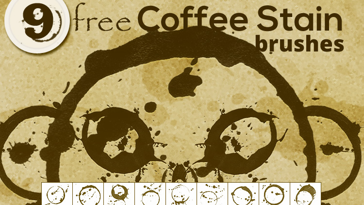 Coffee Stain Brushes