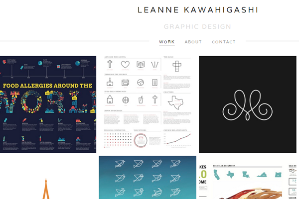 designer portfolio freelance leanne kawahigashi