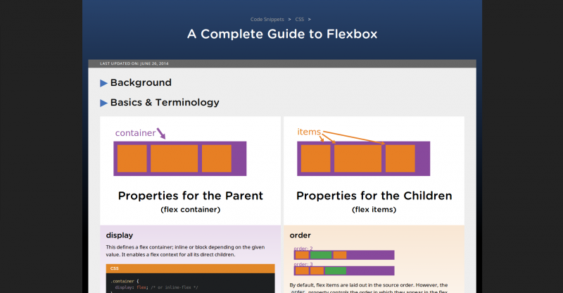 Flexbox guide
