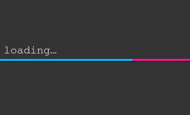 loading animated bar open source css3