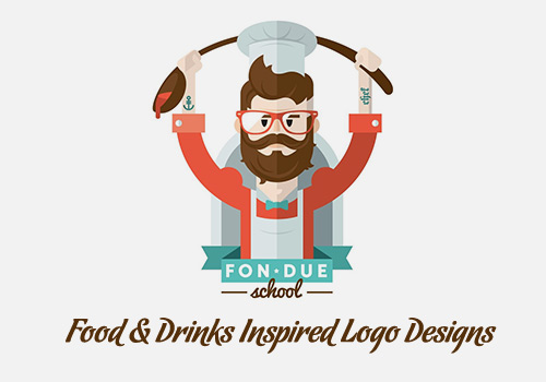 35 Creative Food & Drinks Inspired Logo Designs