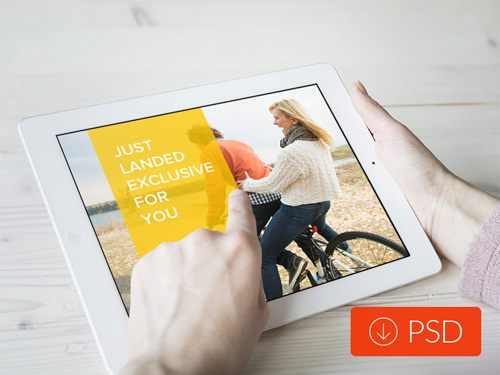 Free iPad Mockup PSD