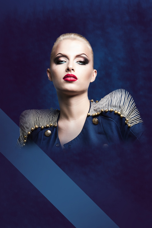Create fashion-inspired digital collage in Adobe Photosop CS6