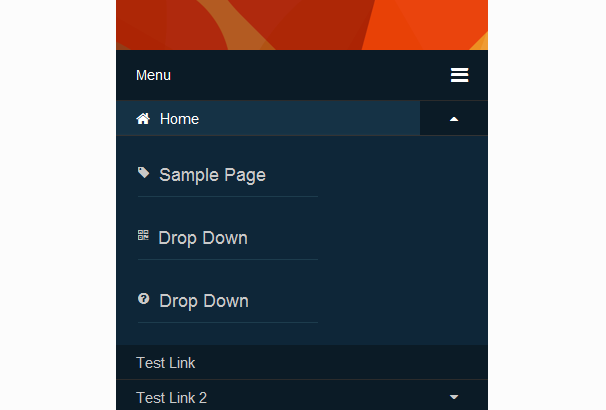 Responsive Mega Menu