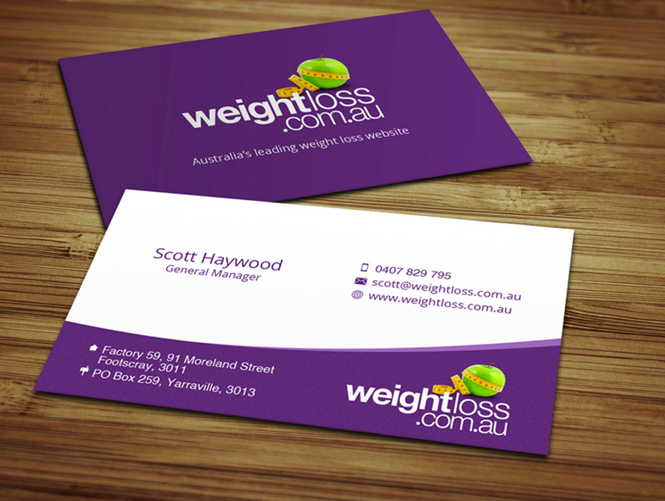 Business card design